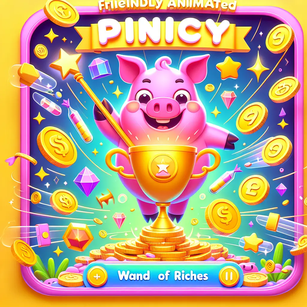 Piggy Prizes Wand of Riches slot game